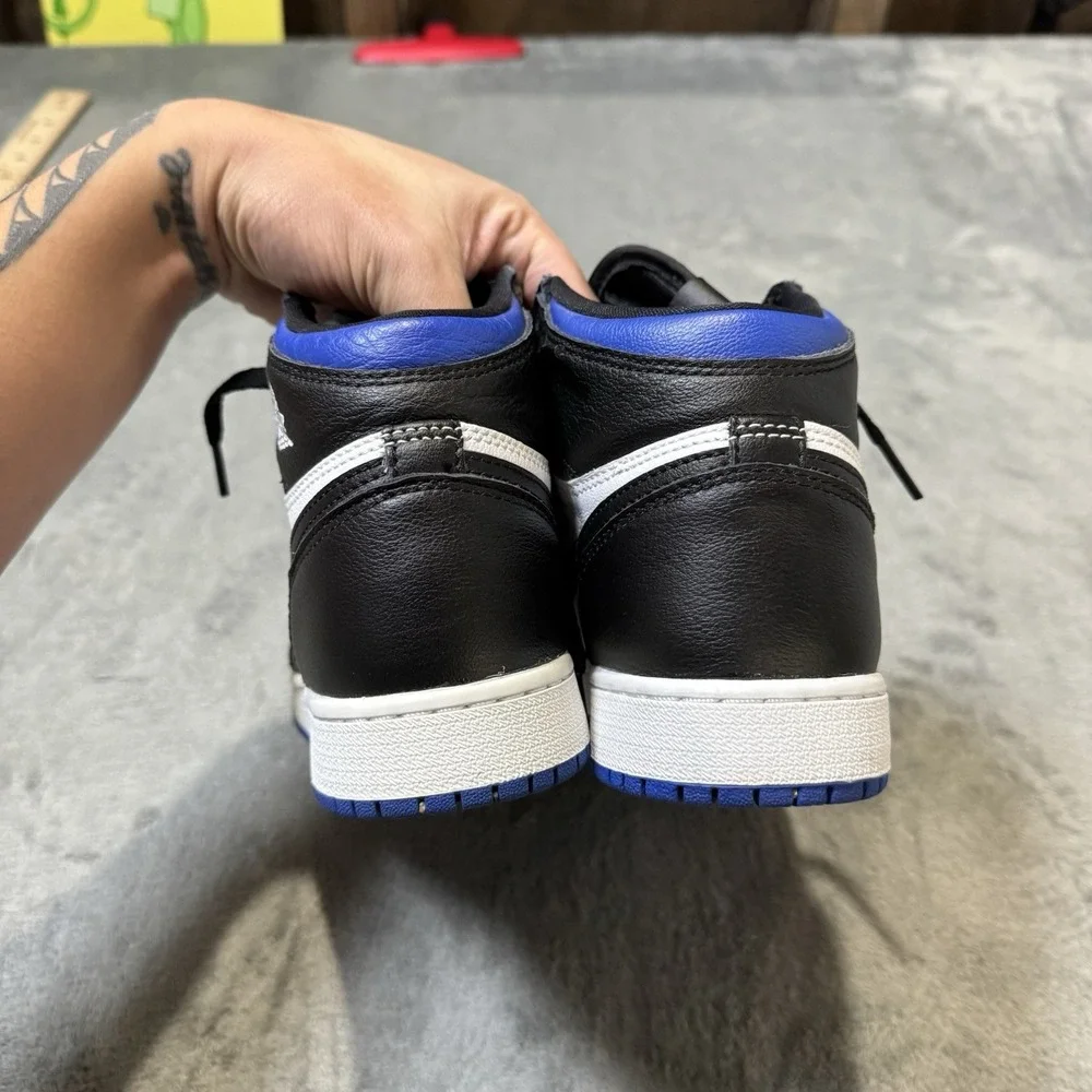 Air Jordan 1 Retro High Royal Toe Size 4.5Y / 6 Womens (575441-041)‎